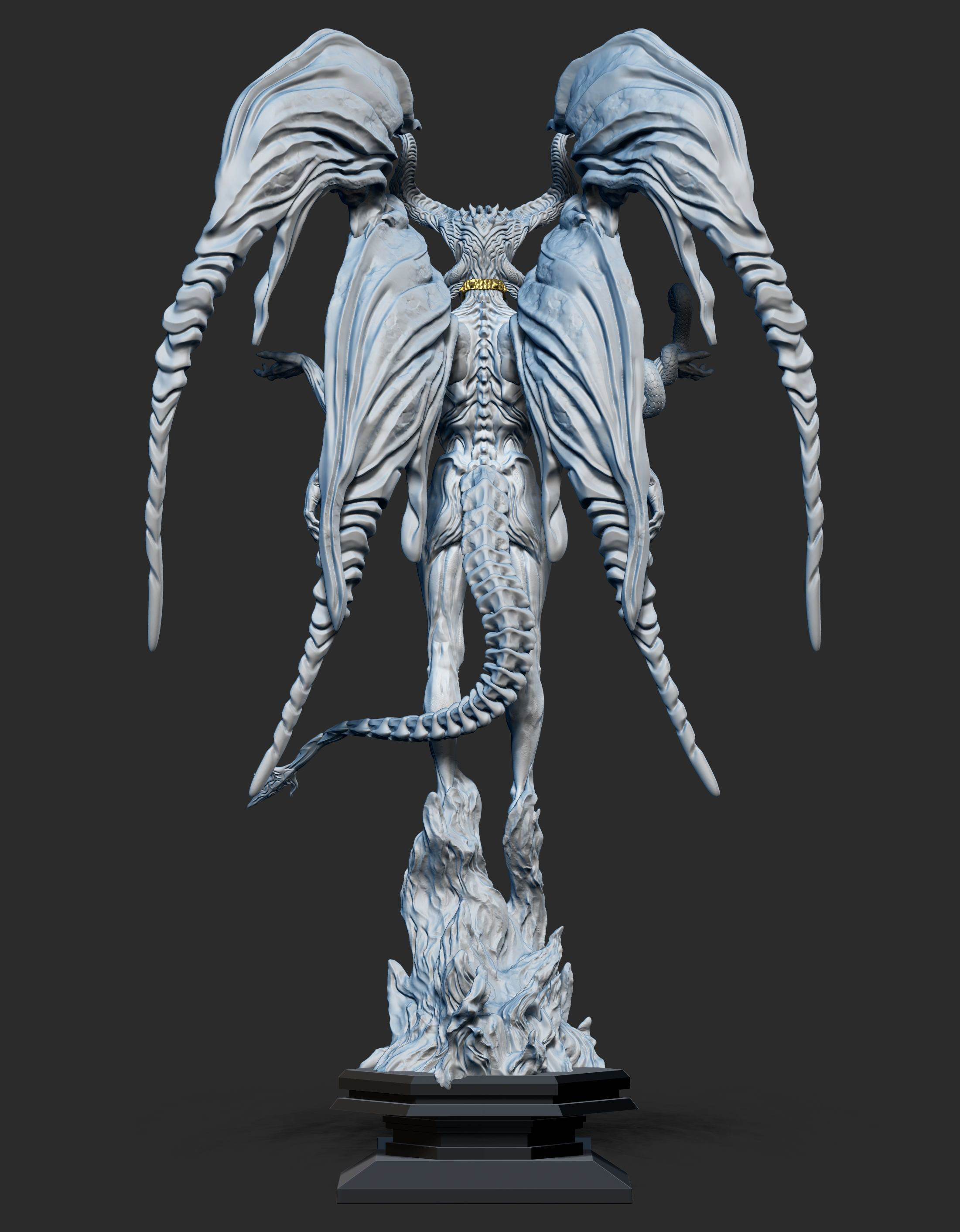 Astaroth  demon 3D print model_3