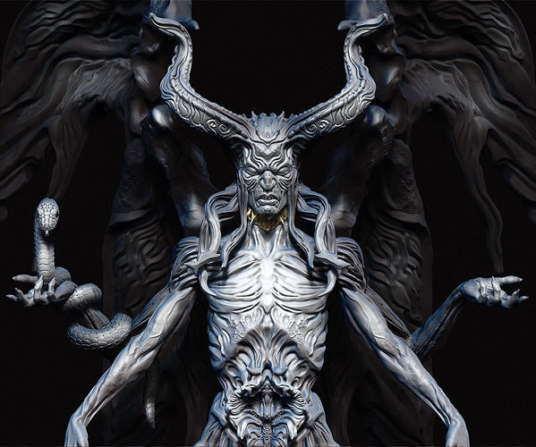 Astaroth  demon 3D print model