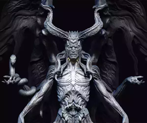 Astaroth  demon 3D print model