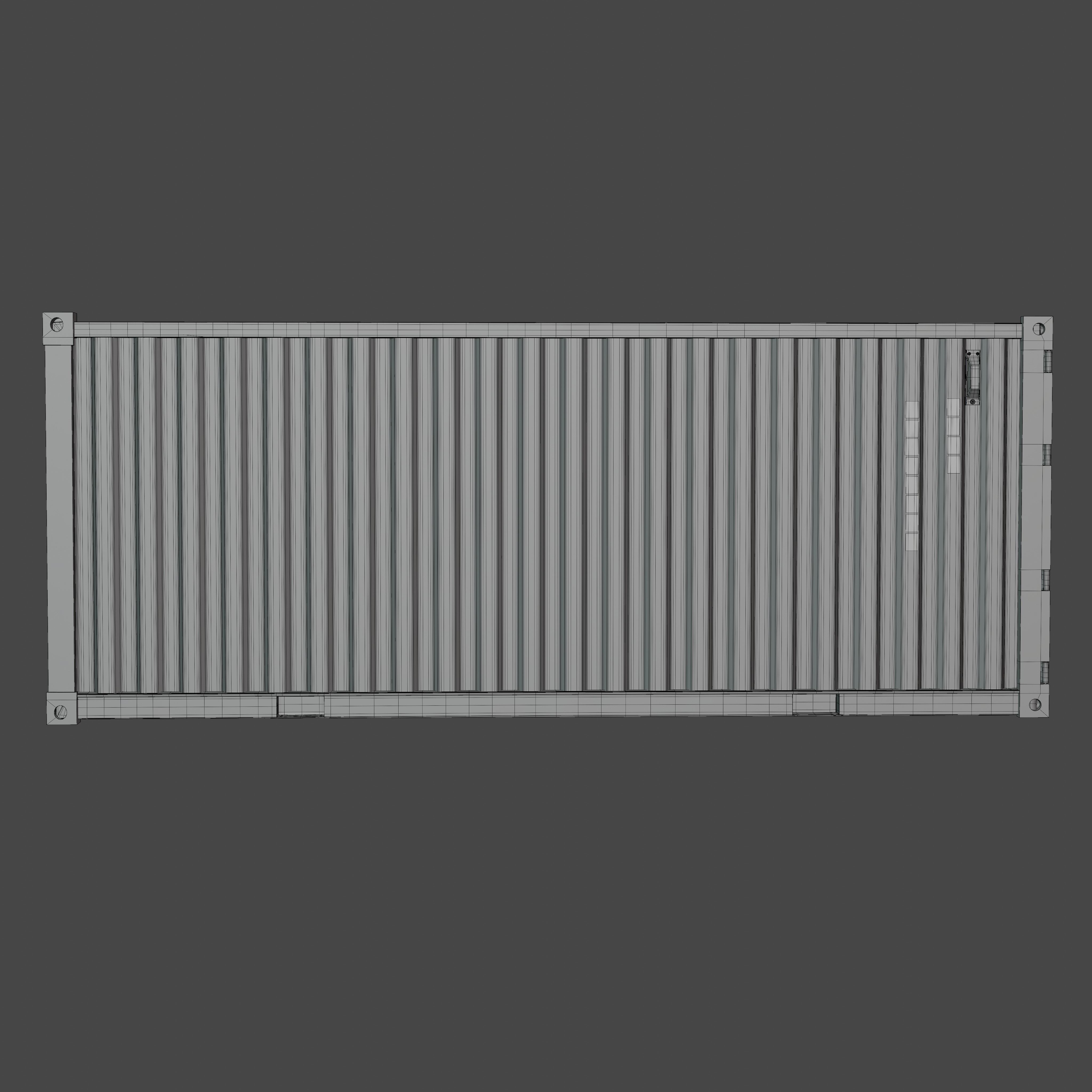 Shipping container 3D model_10