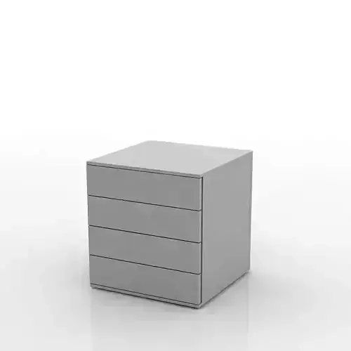 Modern Small Cabinet Without Handles