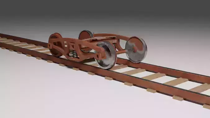 old train bogie 