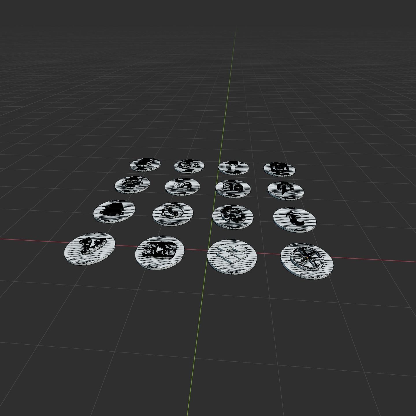 Social Media Platforms Icons 3D model_11