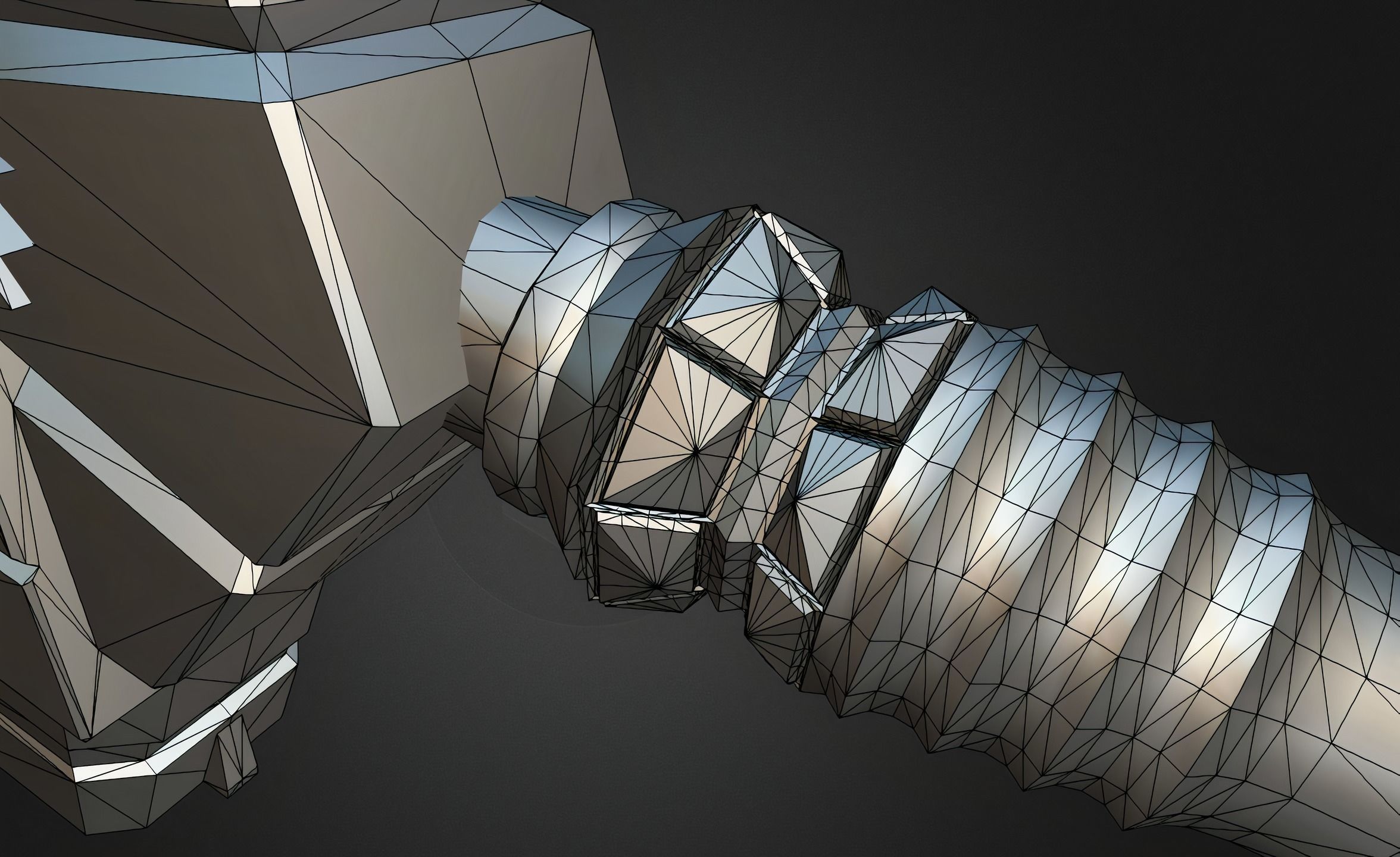 Hammer ice from fortnite Low-poly 3D model_10