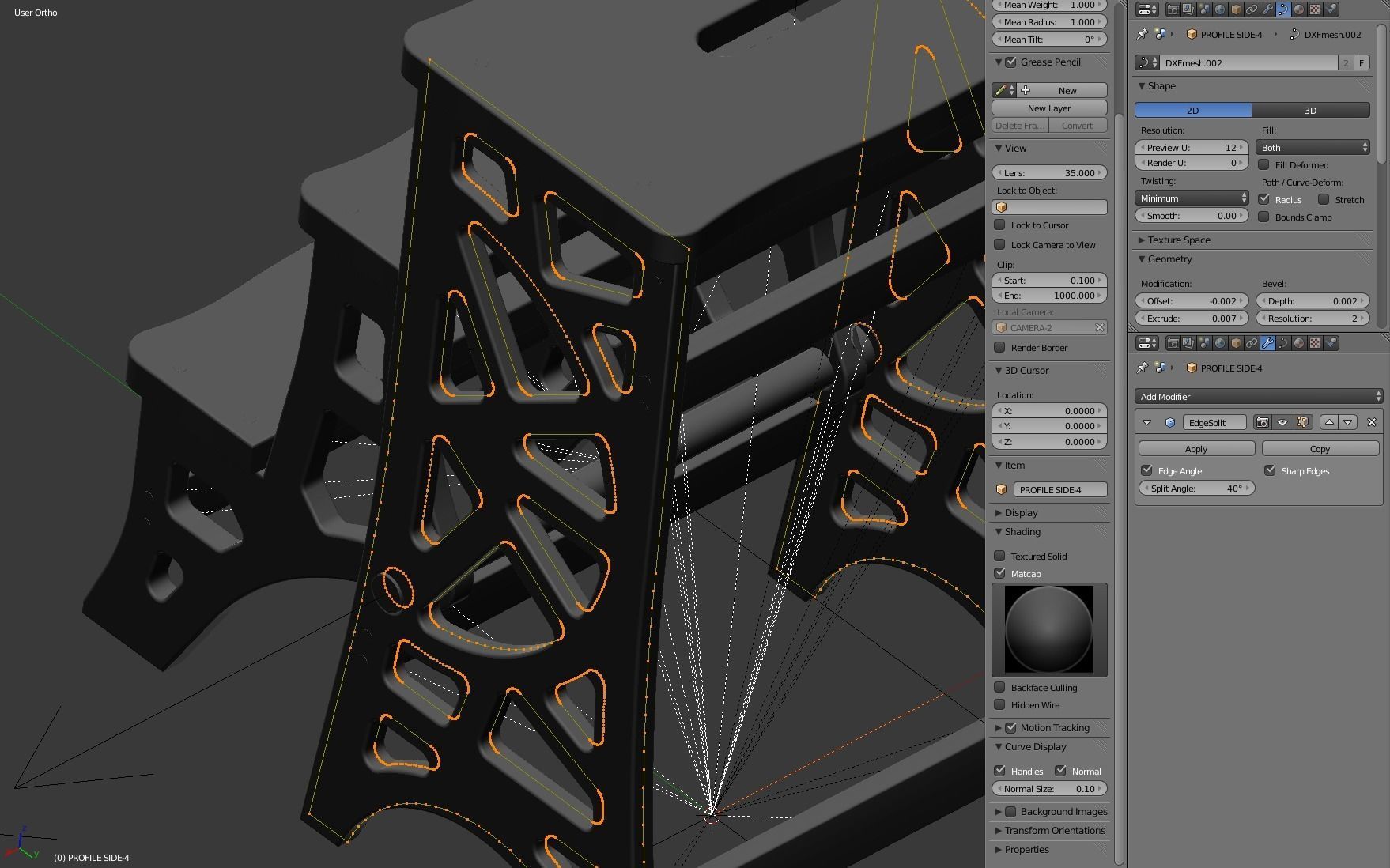 Step Stool Chair V3 3D model_17
