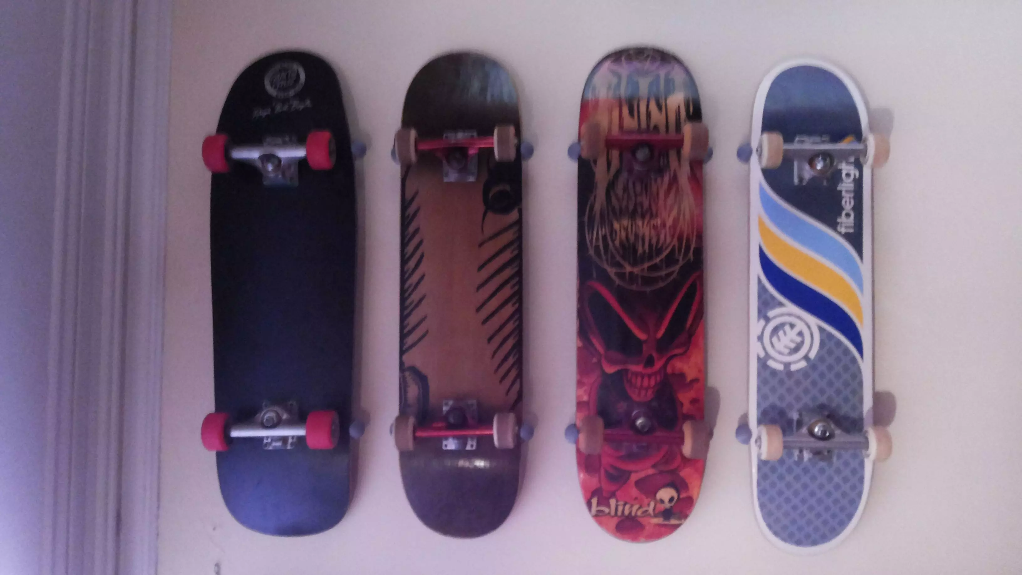 Skateboard Wall Mount 3D print model