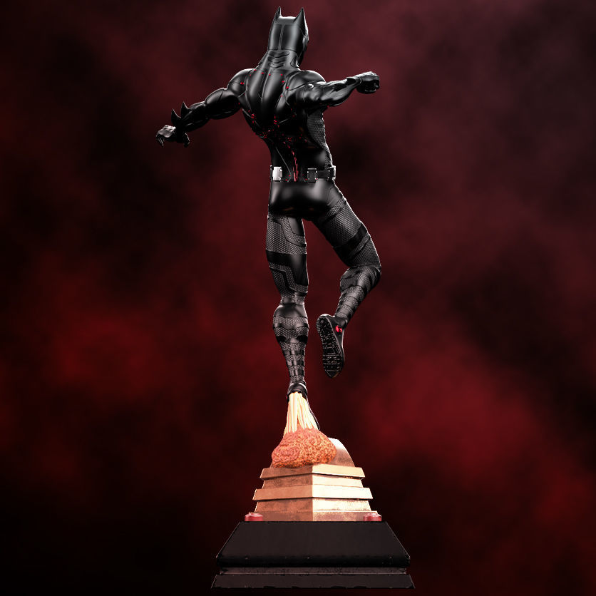 Fanart BATMAN BEYOND - Statue 3D print model_12
