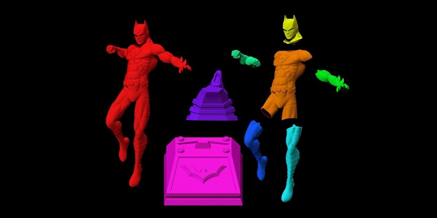 Fanart BATMAN BEYOND - Statue 3D print model_2