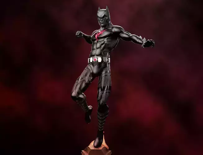Fanart BATMAN BEYOND - Statue 3D print model