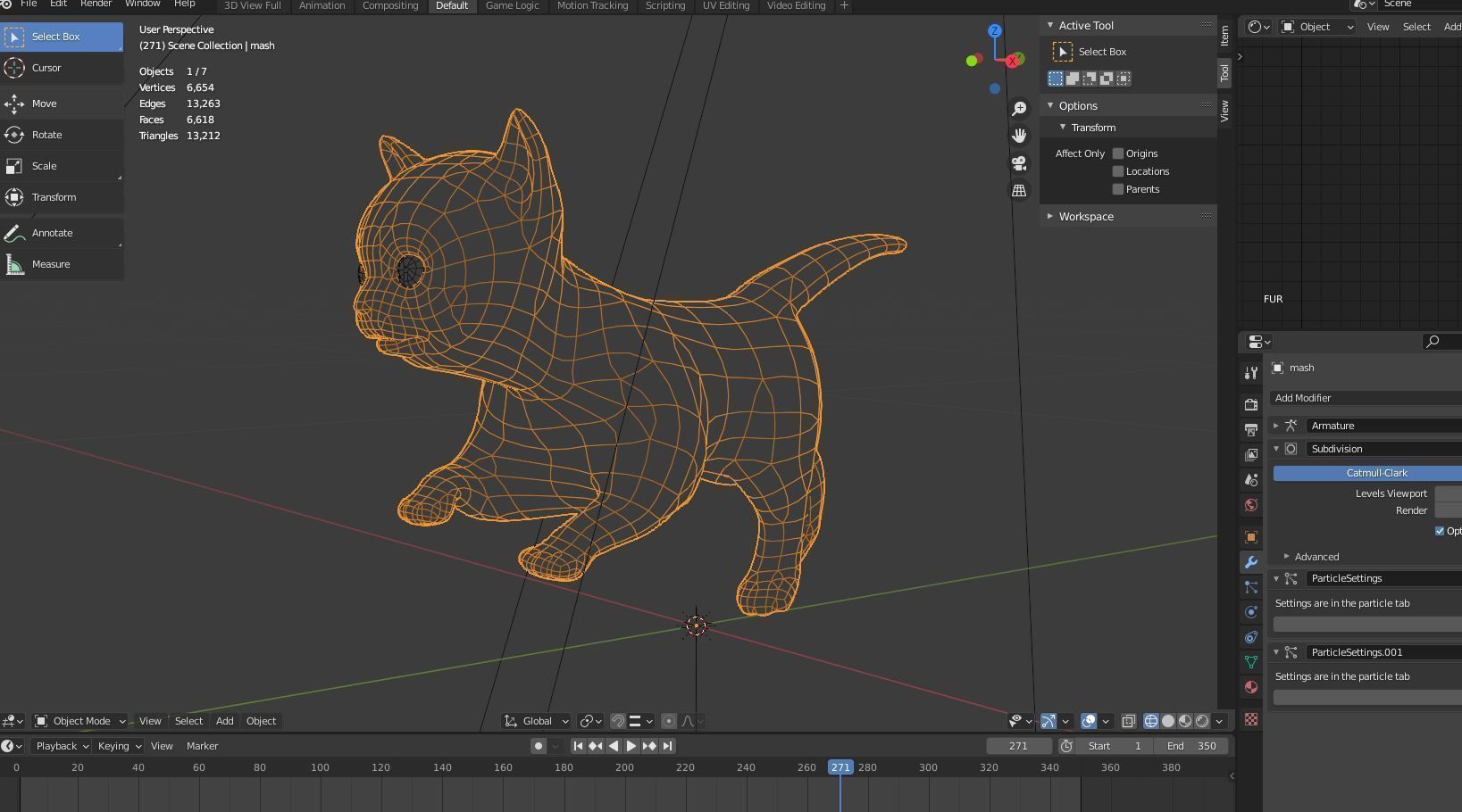 Fur Cure Kitten Red 02 Low-poly 3D model_14