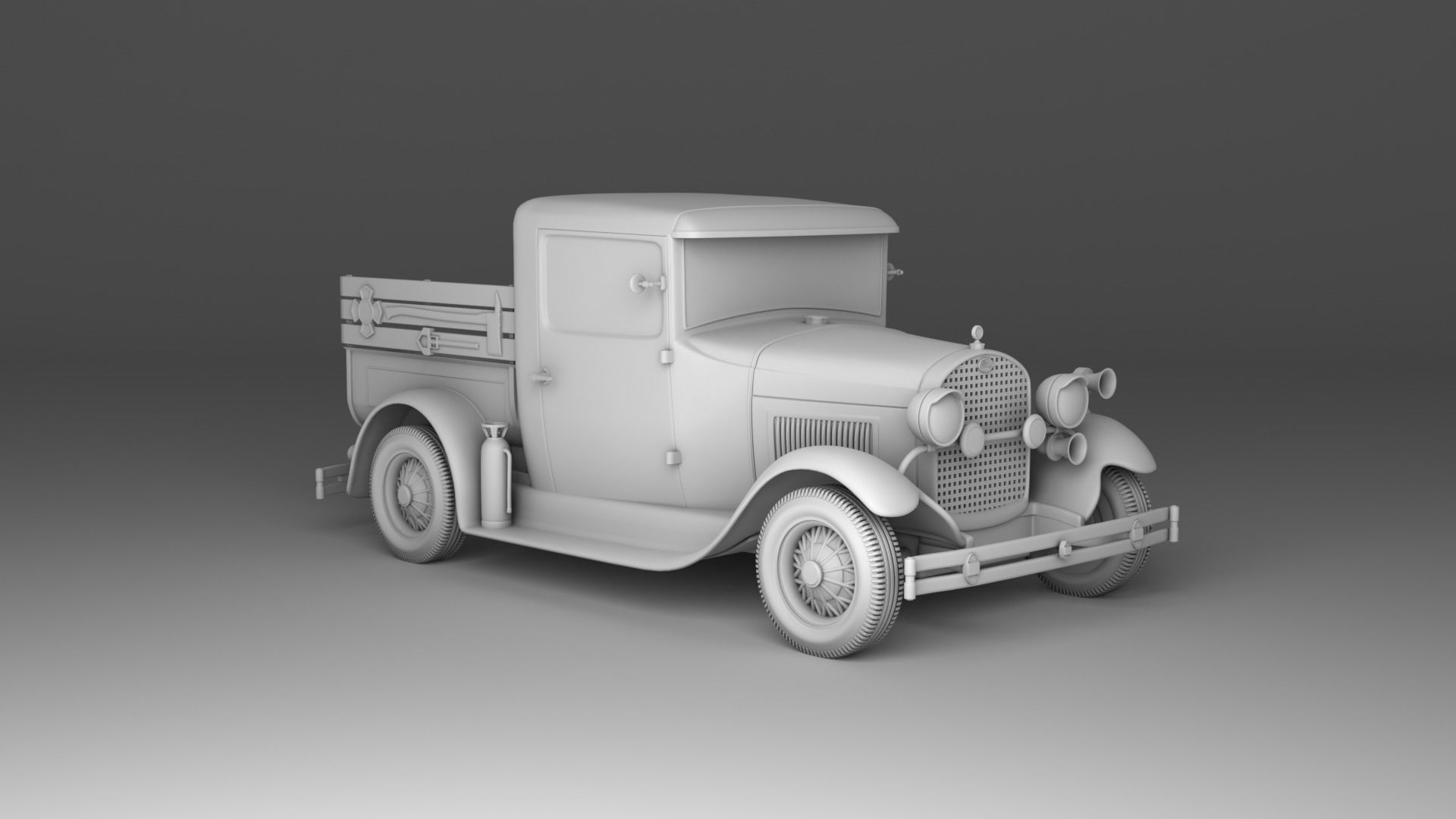 Rare car 3D print model_2