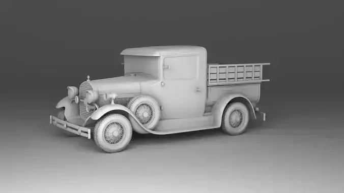 Rare car 3D print model
