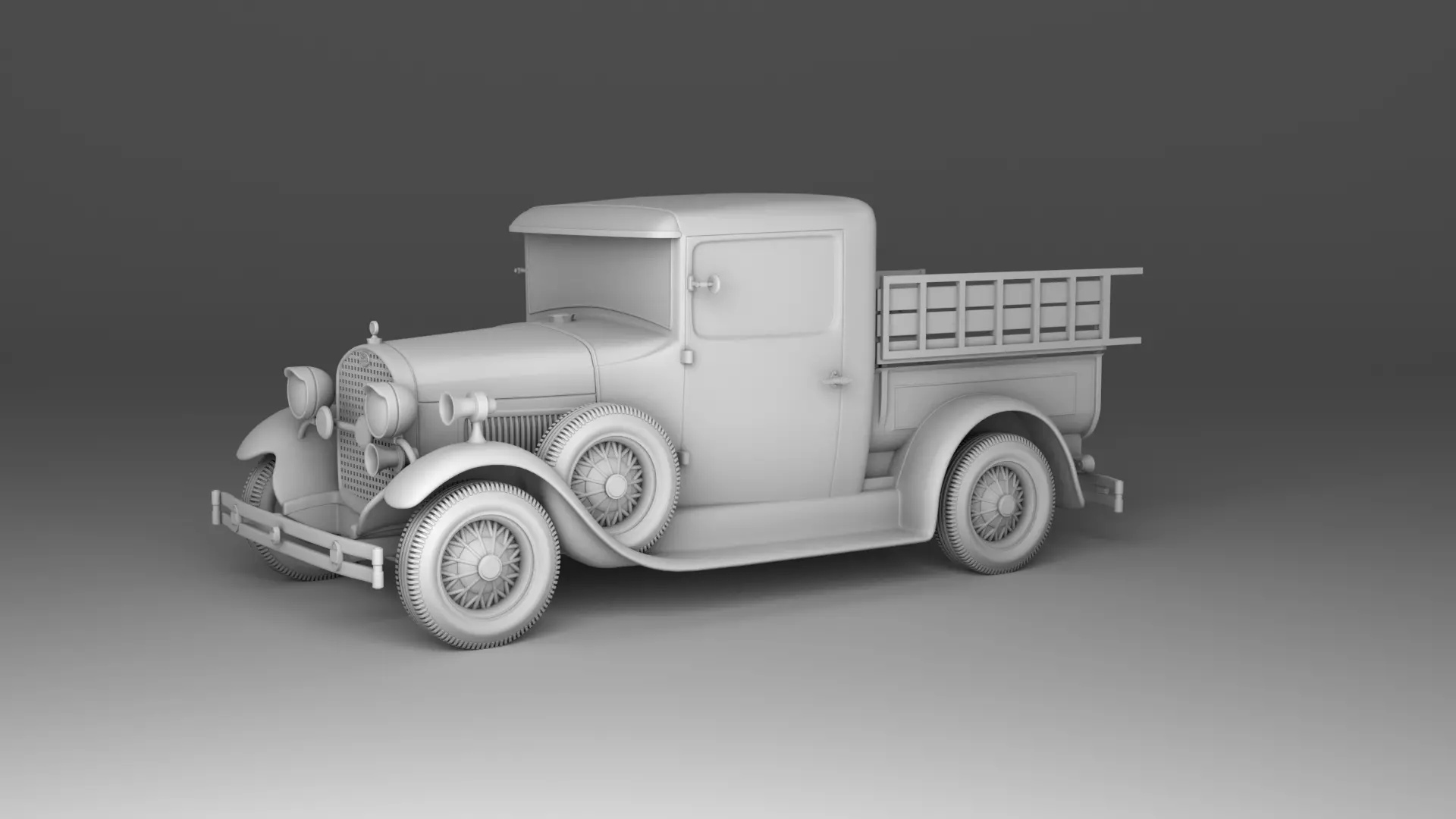 Rare car 3D print model_0
