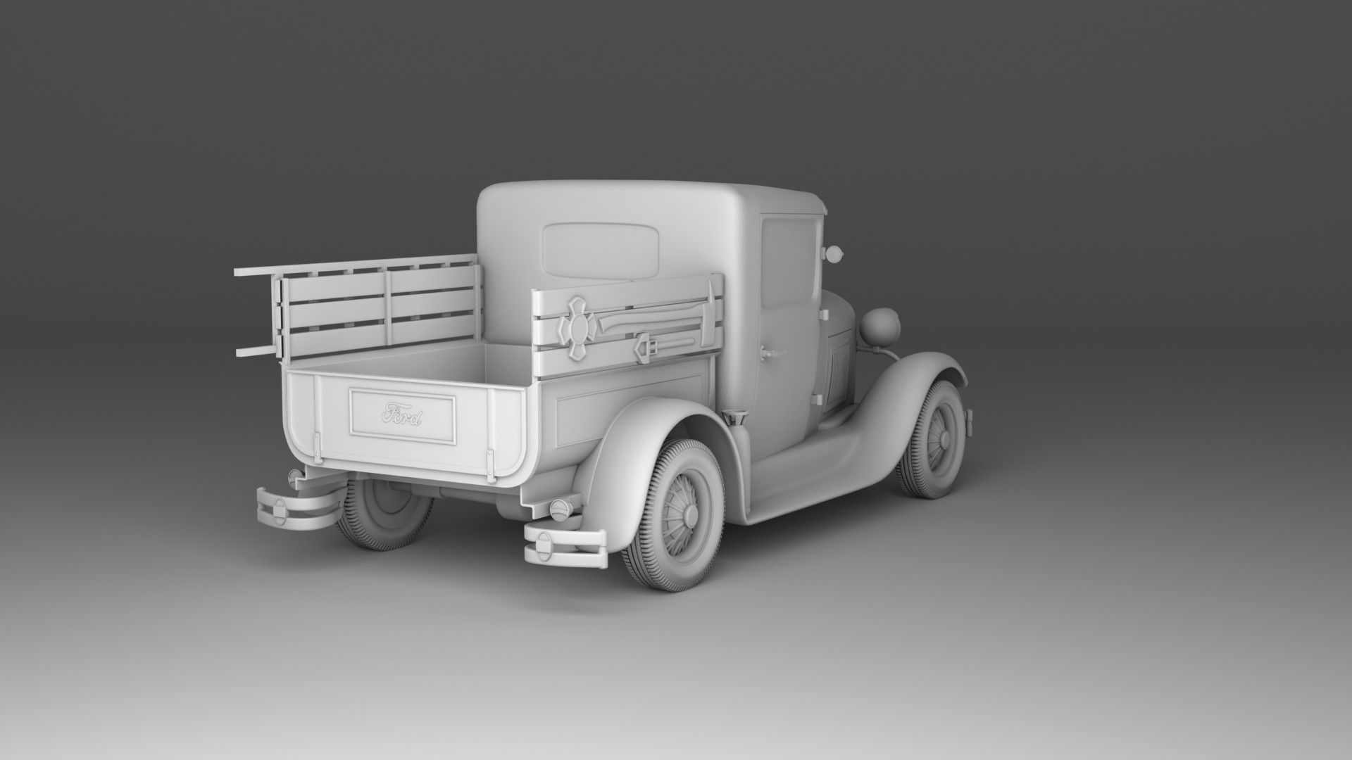 Rare car 3D print model_1