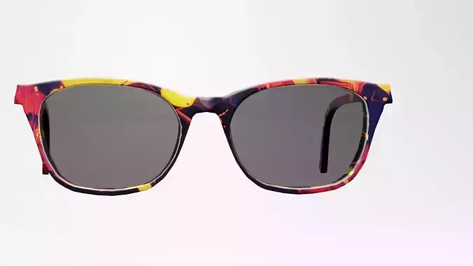 sunglasses pair of colorful