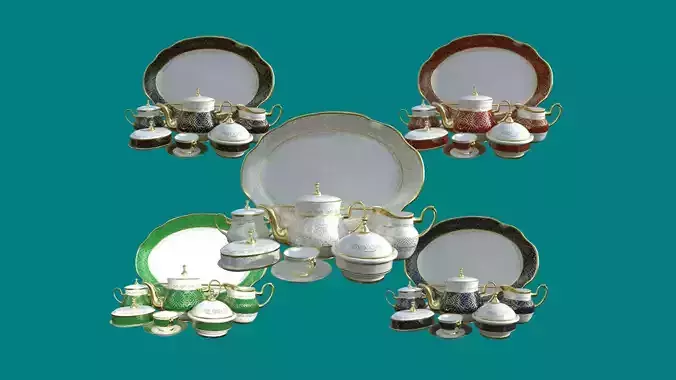 Porcelain Tea set-15