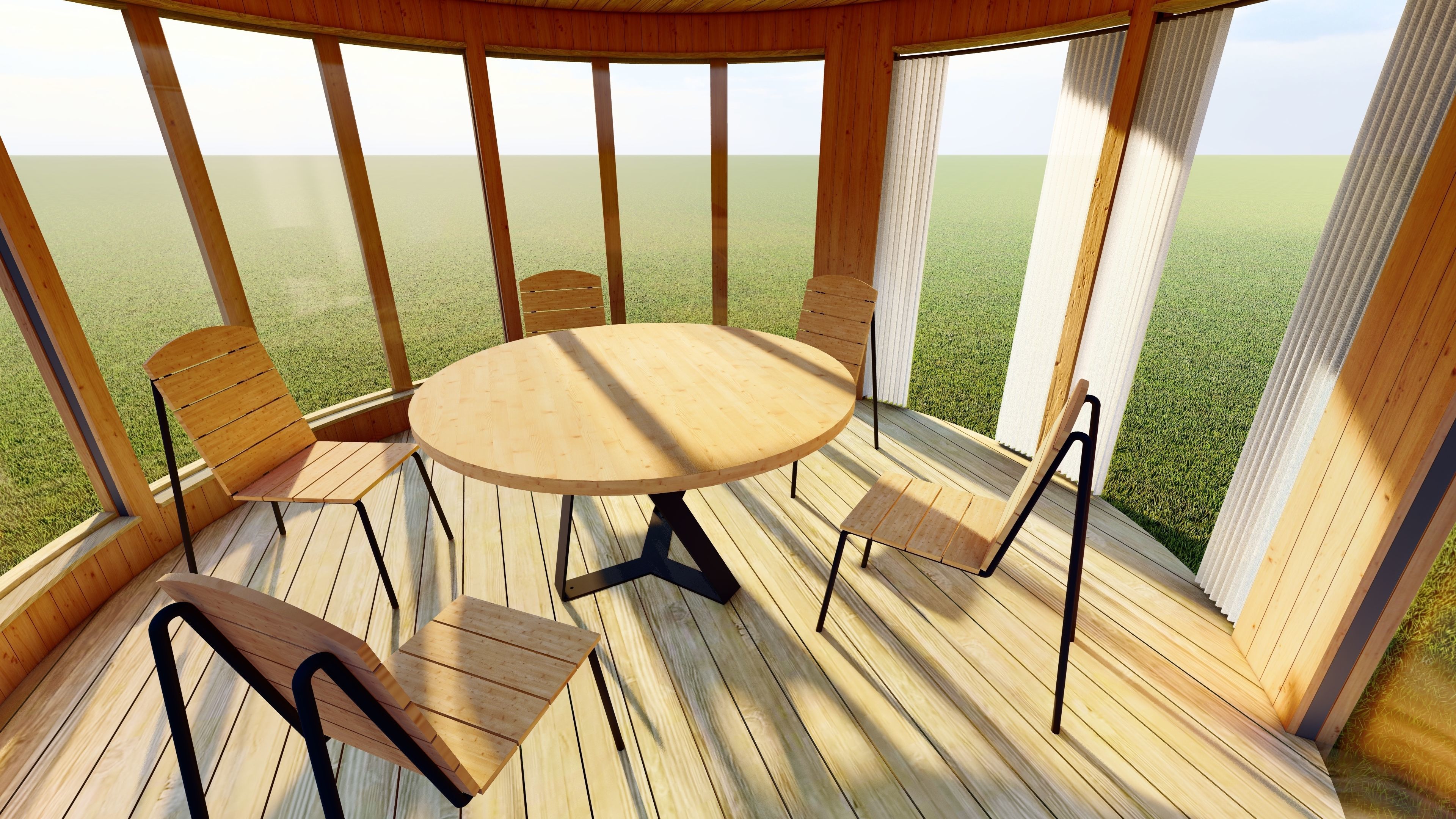 Pavilion Coliseum 3D model_5