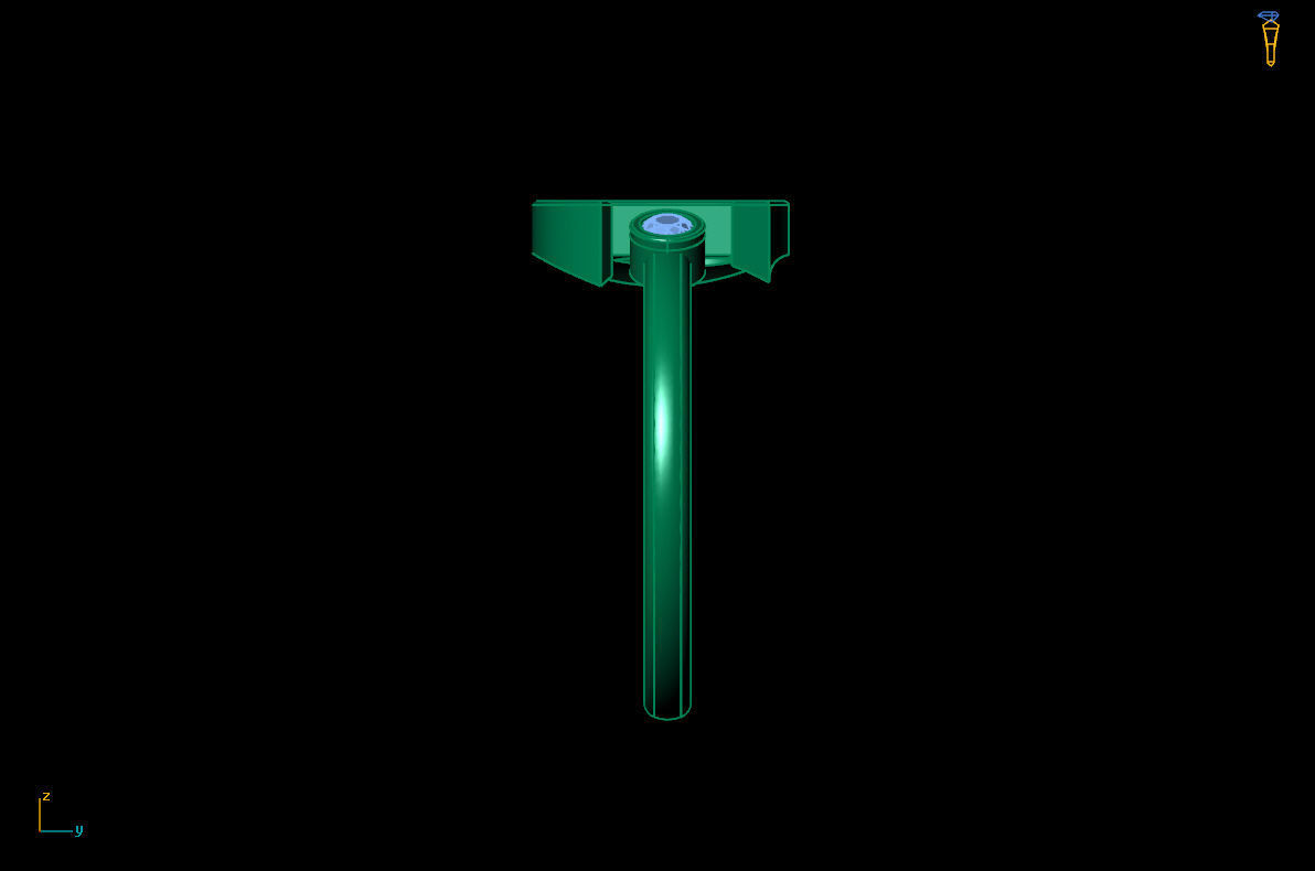 - Old English font ring C 3D print model_8