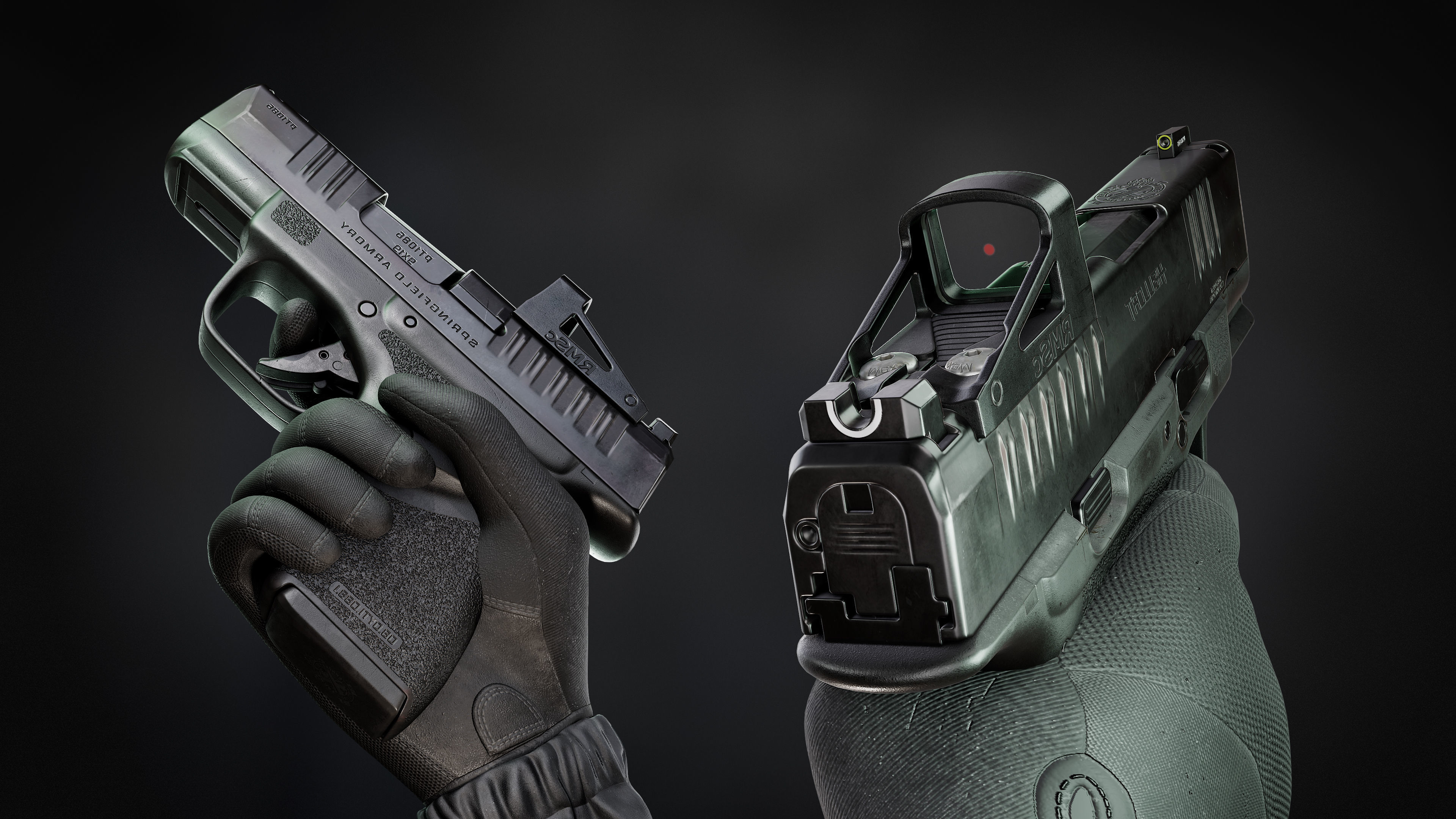 Hellcat PT1086 Low-poly 3D model_3