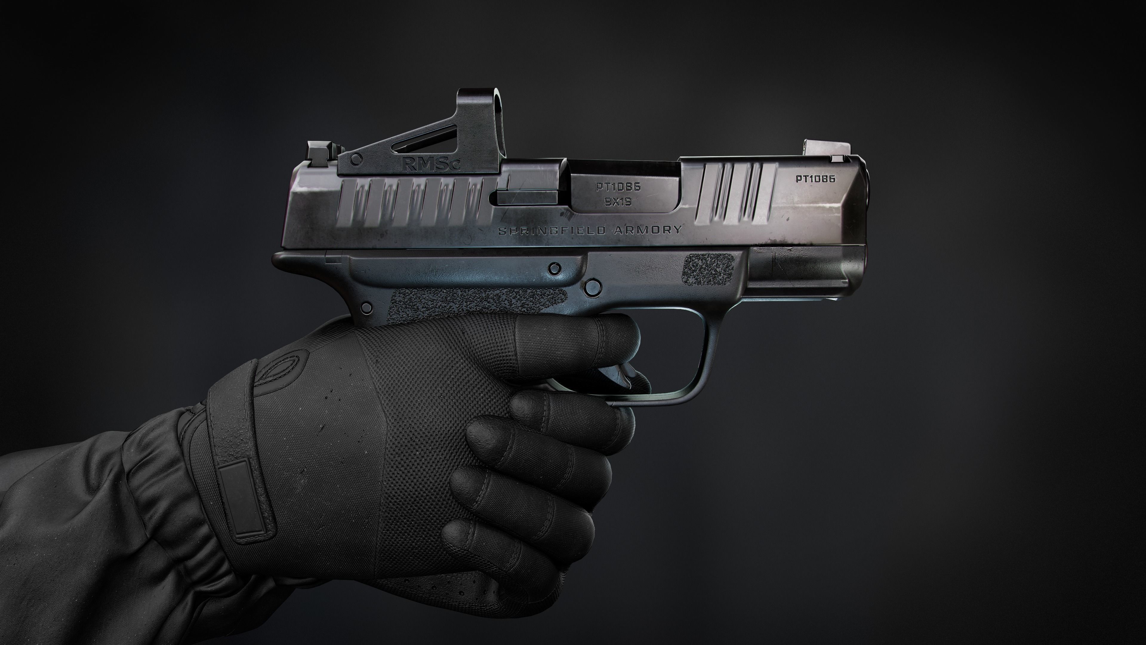 Hellcat PT1086 Low-poly 3D model_6