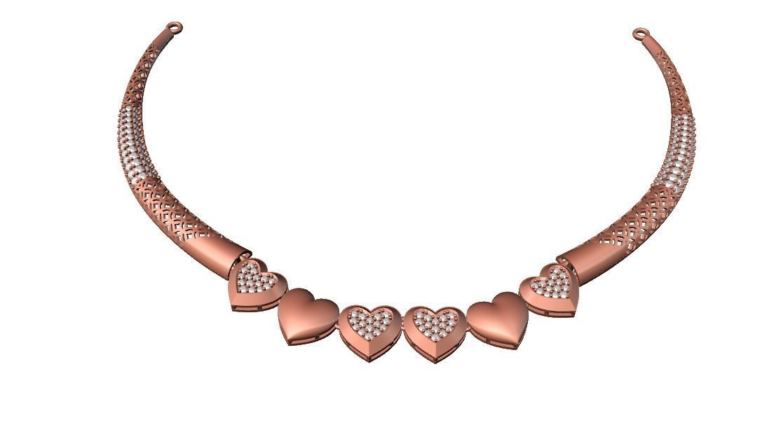 070 - Fancy Necklace for Women 3D print model_3