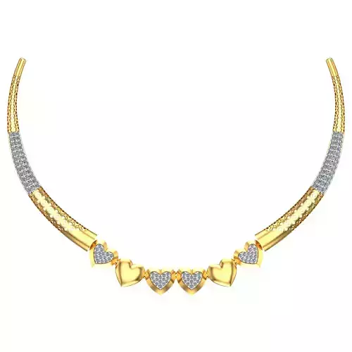 070 - Fancy Necklace for Women 3D print model