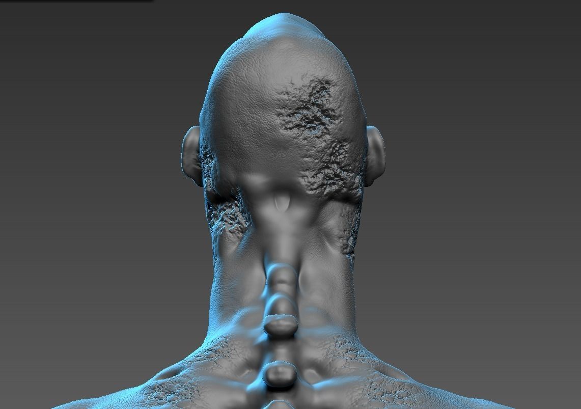 Human Mutant 3 3D model_13