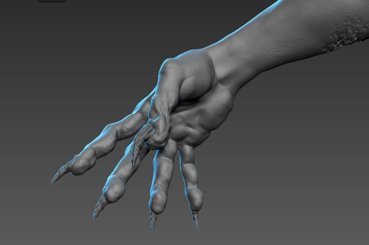 Human Mutant 3 3D model_15