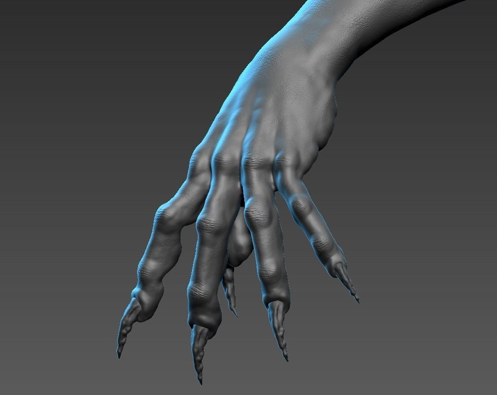 Human Mutant 3 3D model_14
