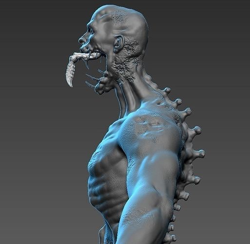 Human Mutant 3 3D model