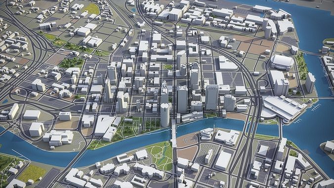 Tampa Bay 3D Model Pack 3