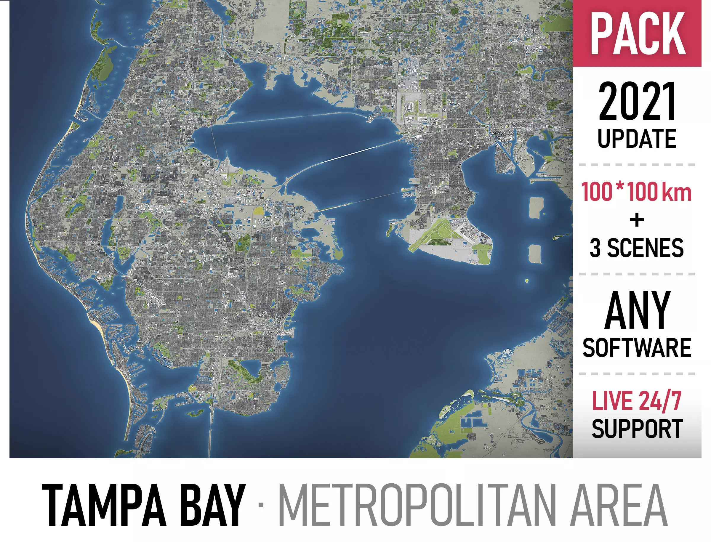 Tampa Bay 3D Model Collection_0