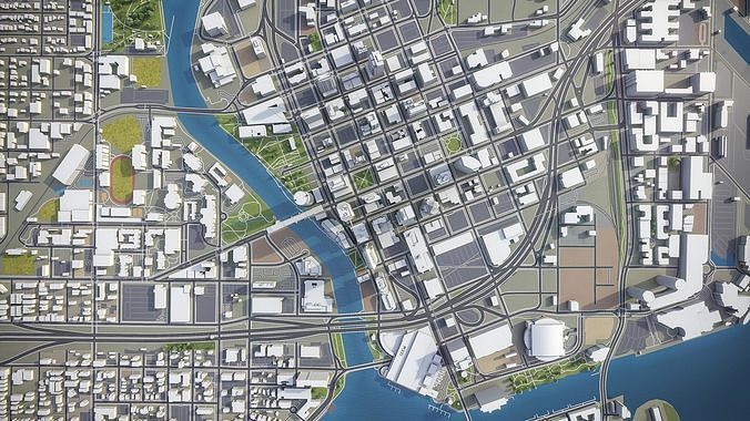 Tampa Bay 3D Model Pack 5