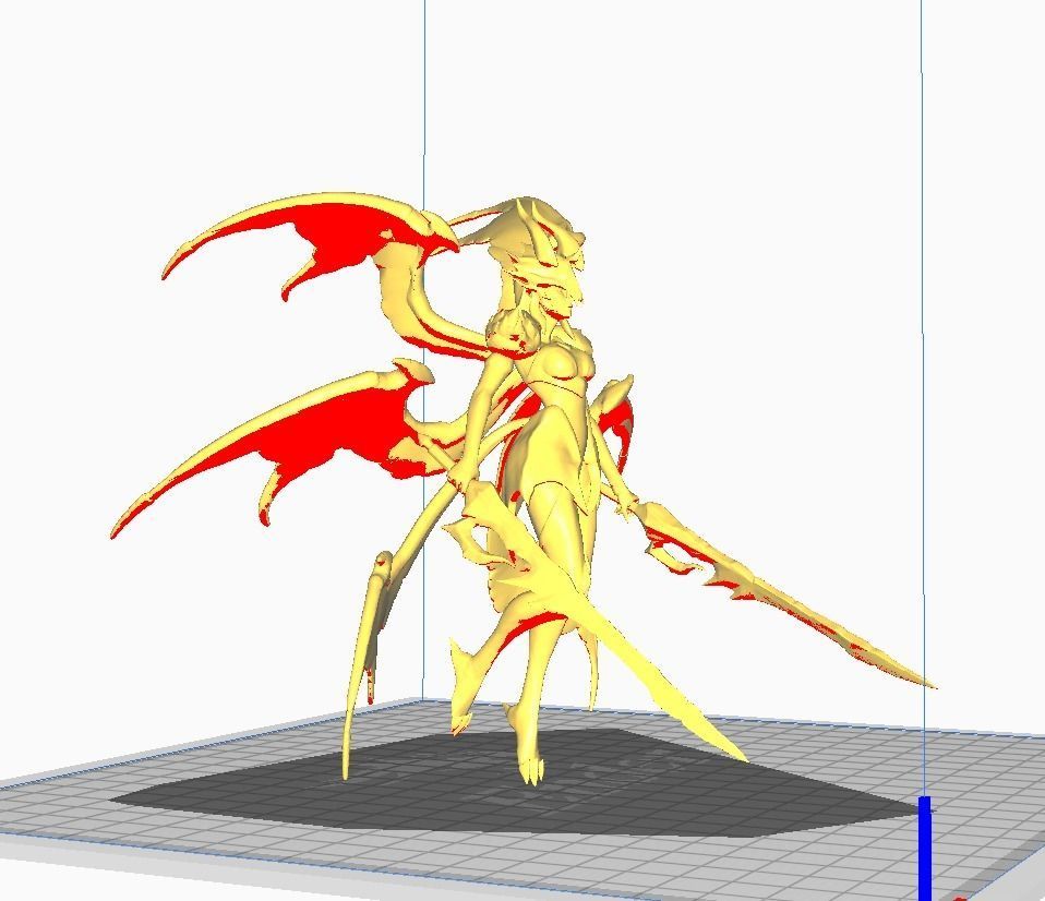 Dragonslayer Kayle 3D Model 3D print model_1