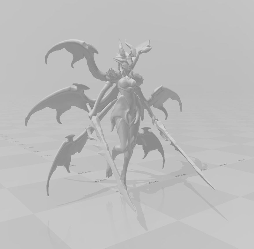 Dragonslayer Kayle 3D Model 3D print model_2