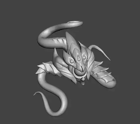 Vel koz 3D Model 3D print model