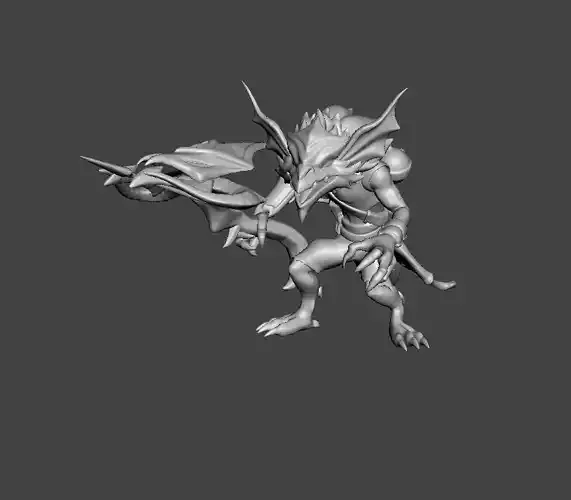 Dragonslayer Twitch 3D Model