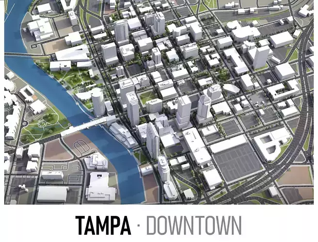 Tampa - 3D City Model