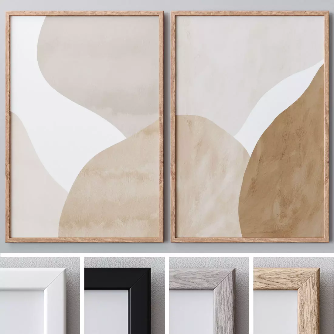 Photo Frames Set 231 3D model_0