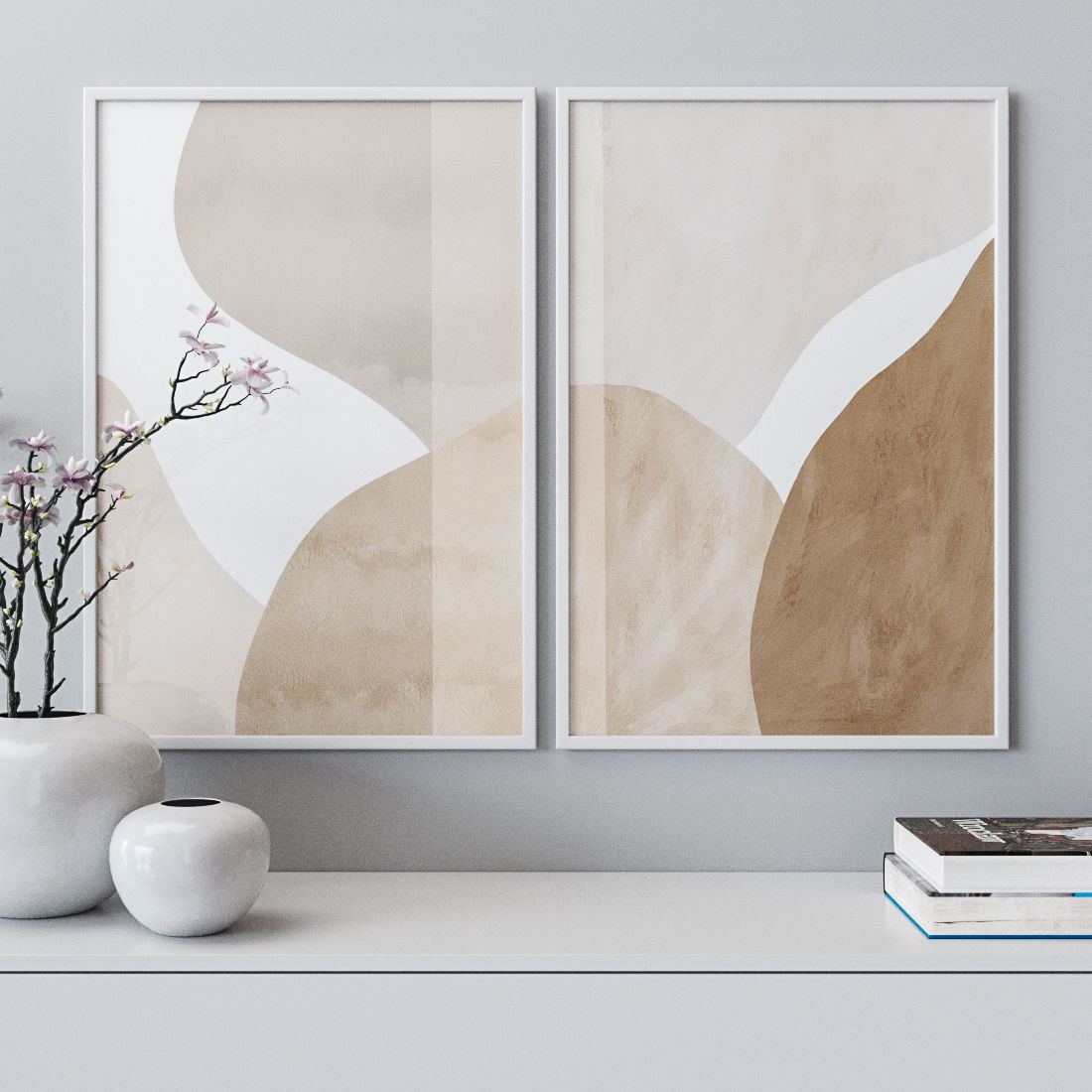 Photo Frames Set 231 3D model_1