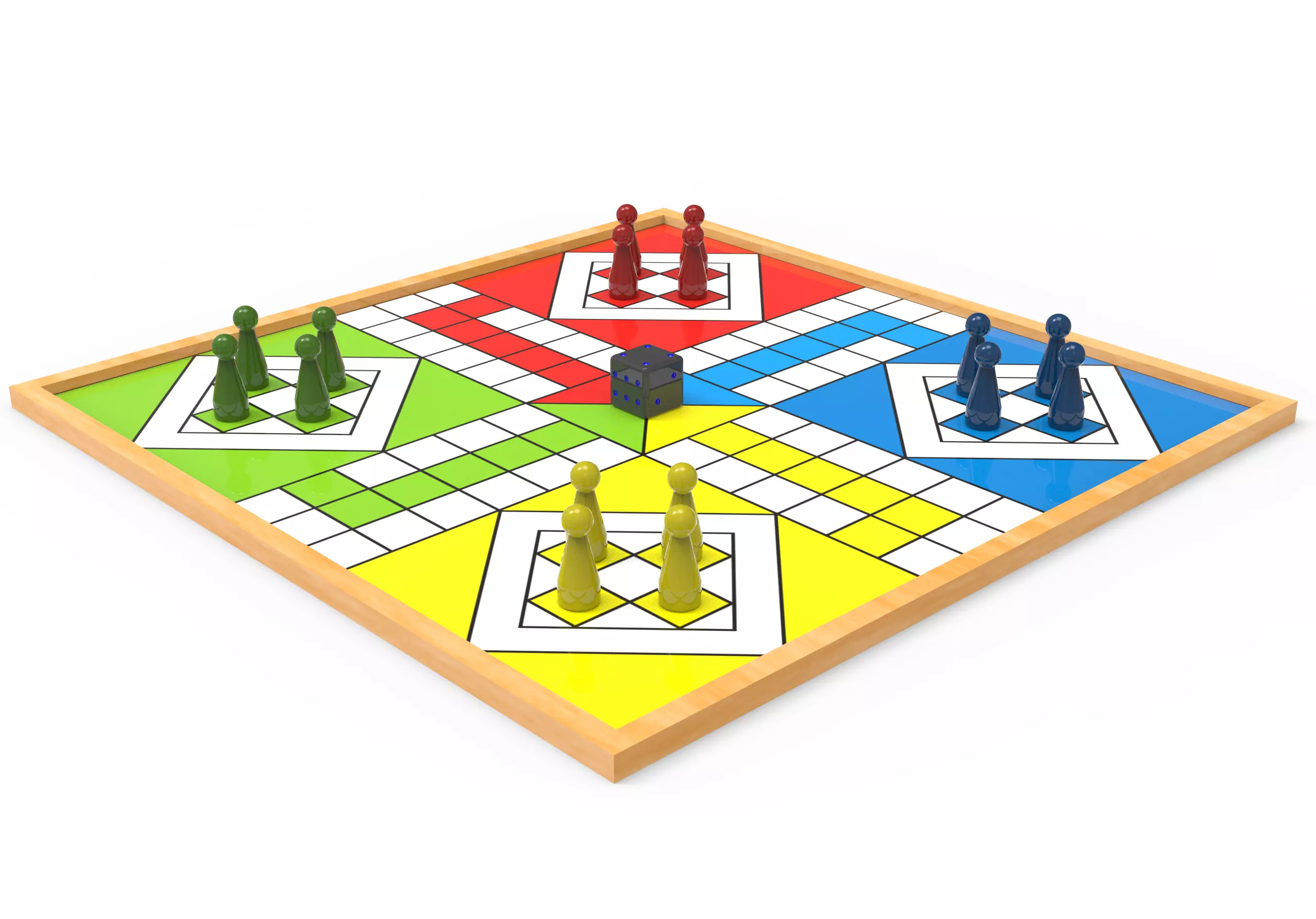 Ludo Game 3D model_0