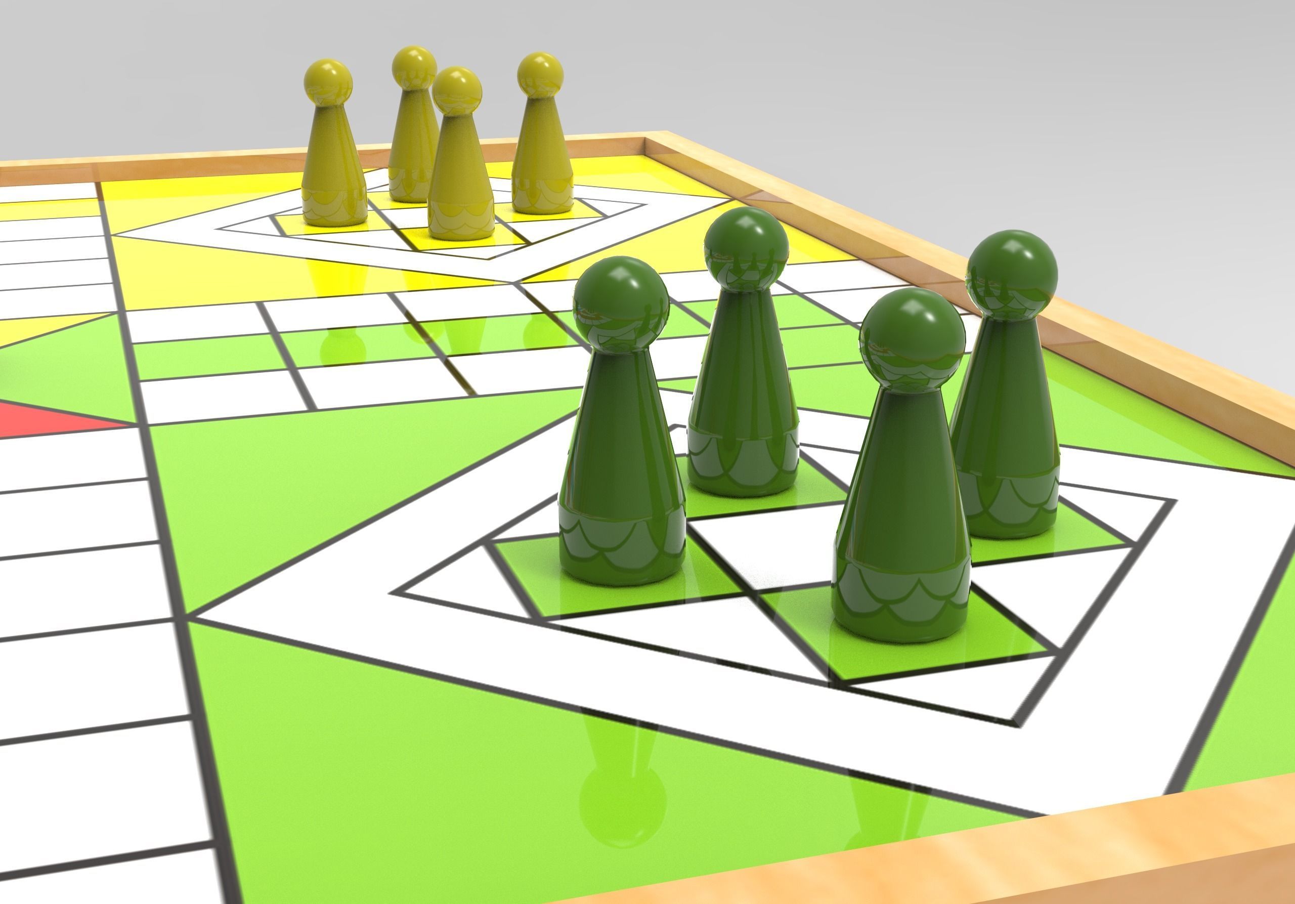 Ludo Game 3D model_2