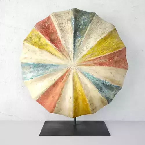 Zulu Pinwheel Shield 3D model