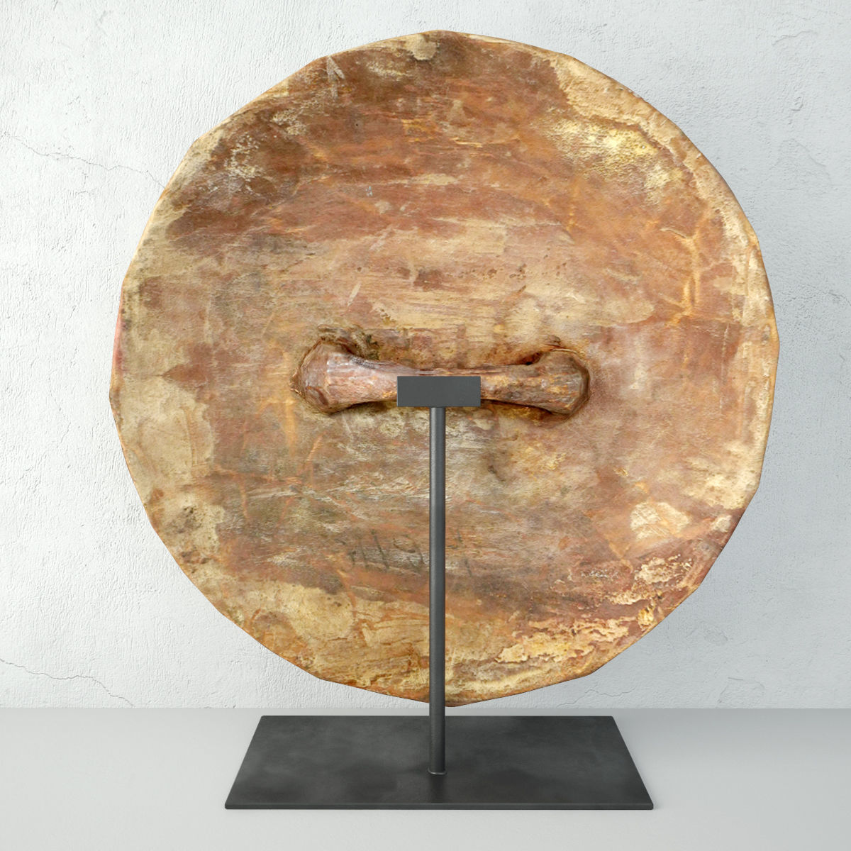 Zulu Pinwheel Shield 3D model_3