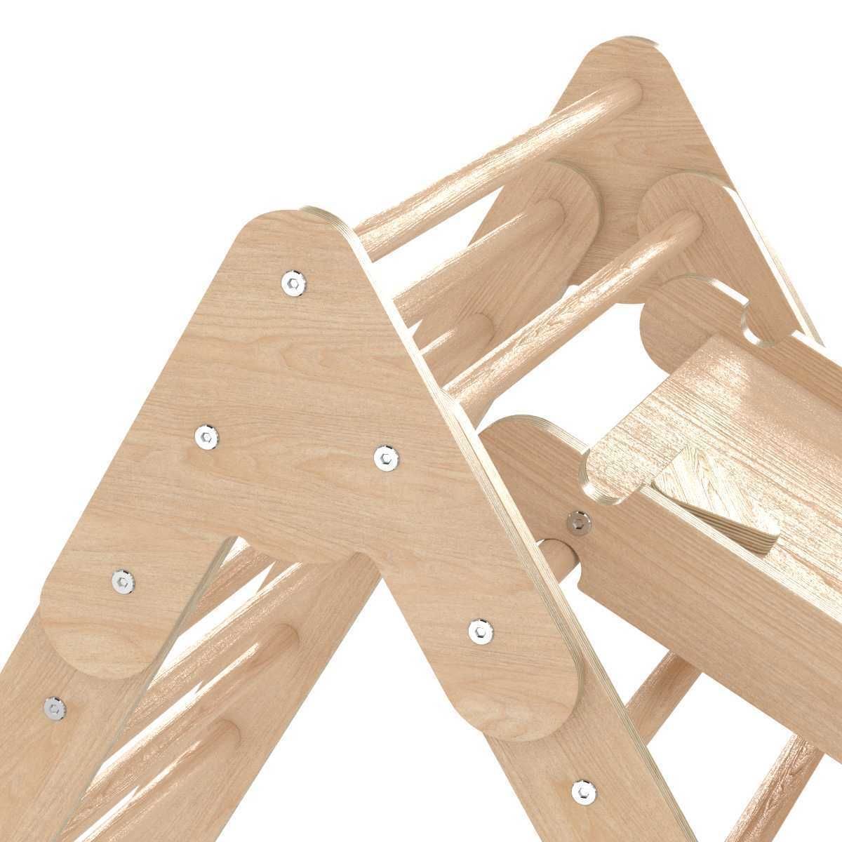 Montessori room pikler triangle ramp 3D model_1