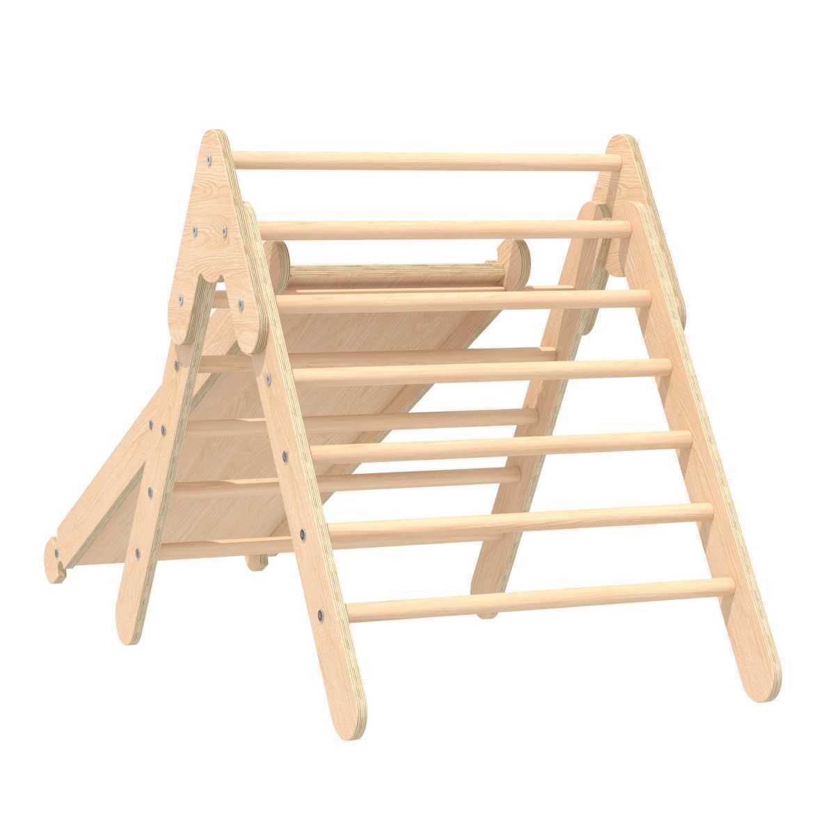 Montessori room pikler triangle ramp 3D model_7