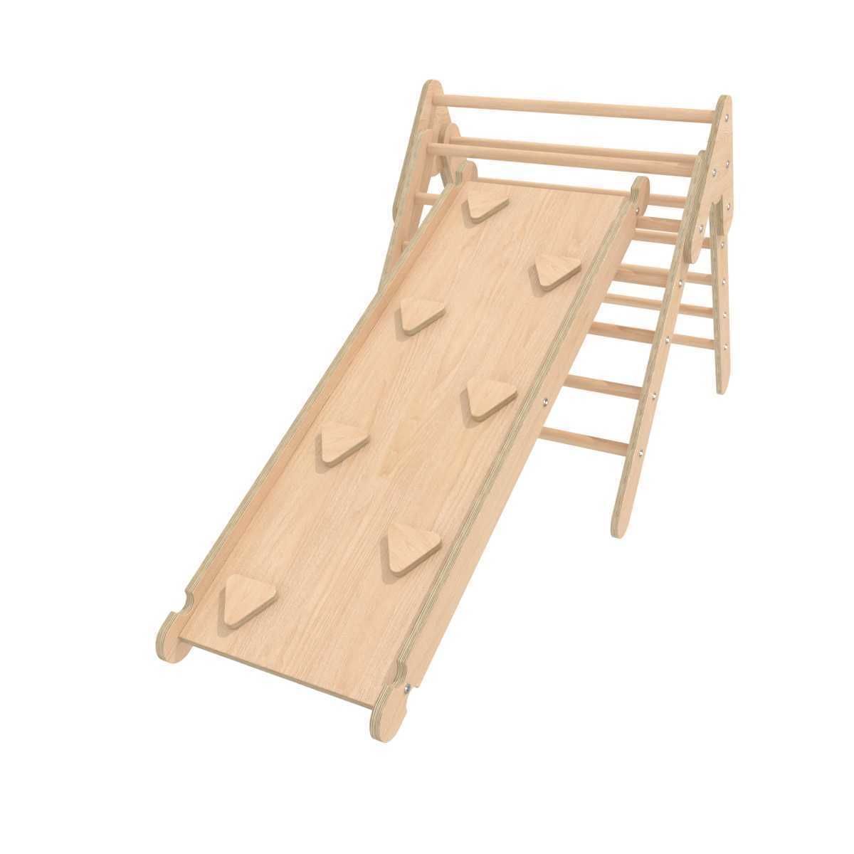 Montessori room pikler triangle ramp 3D model_3