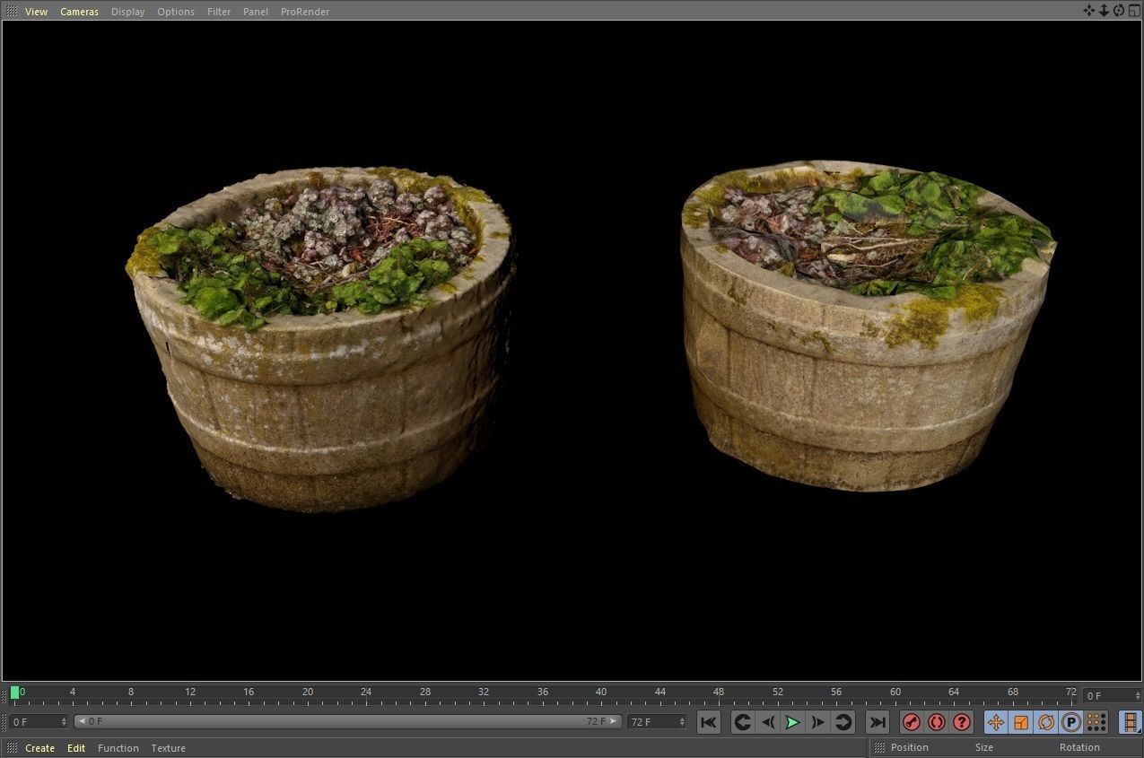 Plant Pot 3D Model Texture_3