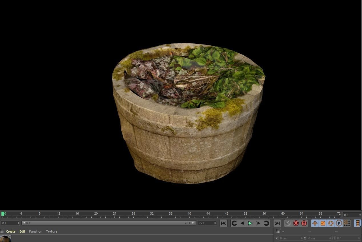 Plant Pot 3D Model Texture_7