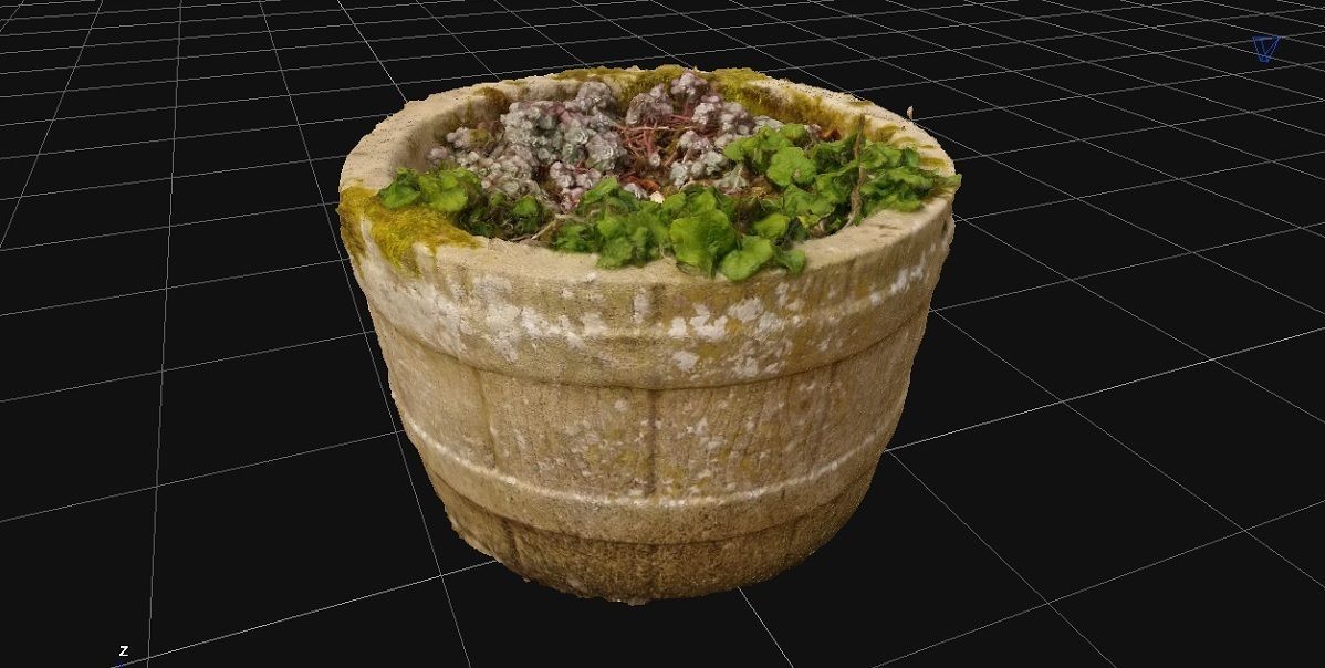 Plant Pot 3D Model Texture_5